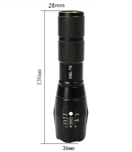 LED Zoom High Power Torch